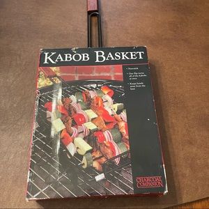 New Kabob Grilling Basket